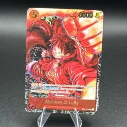 One Piece TCG Monkey D Luffy SR Alt Art Awakening Of New Era English ST01-012 NM - Image 1