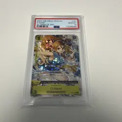 2024 One Piece O-NAMI OP06 101 Alternate Art PSA 10 Gem Mint! - Image 1