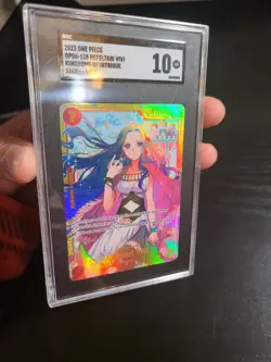 One Piece TCG NEFELTARI VIVI (OP04-118 Kingdoms of Intrigue) Graded SGC 10 - Image 2