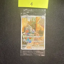 Pokemon TCG Mimikyu SVP075 Paldean Fates ETB Promo Card Sealed - Image 1