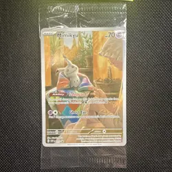 Pokemon TCG Mimikyu SVP075 Paldean Fates ETB Promo Card Sealed - Image 2