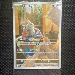 Pokemon TCG Mimikyu SVP075 Paldean Fates ETB Promo Card Sealed - Image 3