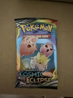 Pokemon Trading Card Game Sun & Moon Cosmic Eclipse Booster Pack 820650805899 - Image 1