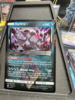 Pokemon TCG Darkrai Prism Star Ultra Prism Card 77/156 - Image 2