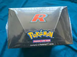 Pokemon Team Rocket SEALED DECK BOX & CARD SLEEVES, WOTC, 2000 - Image 3