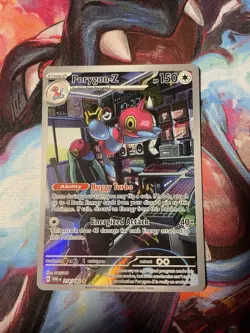 Porygon-Z 214/182 SV04: Paradox Rift Holo IR NM Pokemon Card 2023 - Image 1