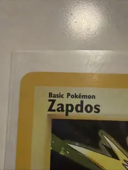 Pokemon TCG Zapdos Holo Rare Unlimited Card 20/130 Base Set 2 - Image 2