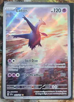 (NM) Latios #203/191 Surging Sparks Illustration Rare Pokemon Card - Image 1
