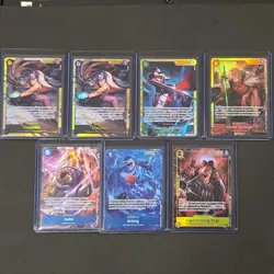 One Piece Tcg Card Lot of 7 - Image 1