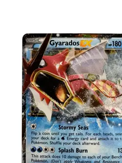 2016 Pokemon Gyarados EX Breakpoint Card 26/122 Halo TCG - Image 2