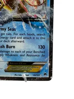 2016 Pokemon Gyarados EX Breakpoint Card 26/122 Halo TCG - Image 5