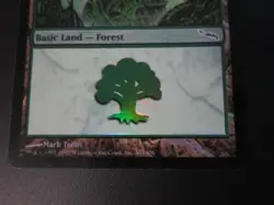 FOREST BASIC LAND HOLO FOIL CARD MTG 303 / 306 MAGIC THE GATHERING 2003 NP NM- - Image 3