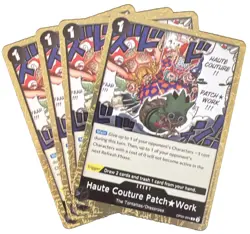 ONE PIECE Card Game- Haute Patch Work OP05-094 English x4 Playset NM! - Image 1