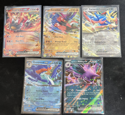 NM EX Singles Various Sets (30 Cards) Bulk Bundle Various Sets Pokemon TCG SV - Image 4