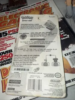 NEW Pokemon 2003 Battle-e-Card Ruby/Sapphire Iron Battle New Sealed (H30-19) - Image 3