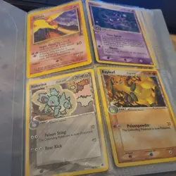 Vintage Pokemon Folder Stacked With Vintage rare cards - Image 2