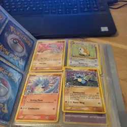 Vintage Pokemon Folder Stacked With Vintage rare cards - Image 3