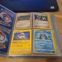 Vintage Pokemon Folder Stacked With Vintage rare cards - Image 5