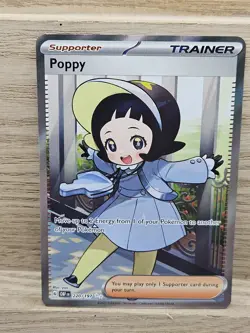 Pokemon Card TCG Trainer Poppy - 220/197 - SV03: Obsidian Flames OBF (25) - Image 1