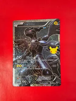 Pokemon TCG Zekrom 114/114 Holo Rare Card 25th Anniversary Celebrations - Image 3