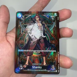One Piece Card Game Shanks SP ST16-004 SR Special Parallel Holo - Image 1