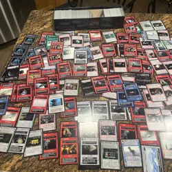 800+ Lot 1996 & 1997 Decipher Star Wars Customizable Card Game Mint Lot #2 - Image 1