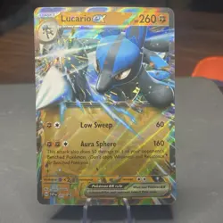 Lucario ex 017 Sv: Scarlet & Violet Promo Cards Holo - Image 1