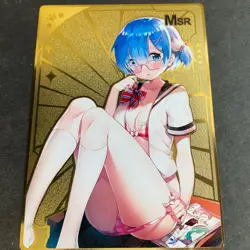 Senpai Goddess Haven Series #4 Metal Serial Number Card #065/100 - Goddess Story - Image 1