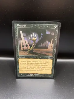 MTG Magic the Gathering Unearth (72/143) Urza's Legacy - Image 1