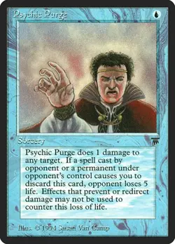 Psychic Purge Legends LP MTG - Image 1