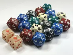 mtg dice spindowns , Promo dice, Black Lotus, Champions of Kamigawa Vintage - Image 2