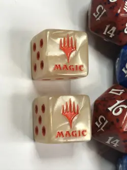 mtg dice spindowns , Promo dice, Black Lotus, Champions of Kamigawa Vintage - Image 3