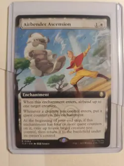 Airbender Ascension (Extended Art) 364 MTG Avatar: The Last Airbender TLA Reg - Image 1