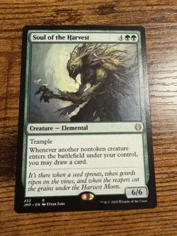MTG Magic The Gathering Soul of the Harvest - Image 1