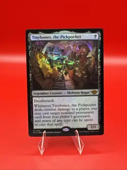 Tinybones, the Pickpocket #109 Thunder Junction OTJ Magic: The Gathering FOIL - Image 1