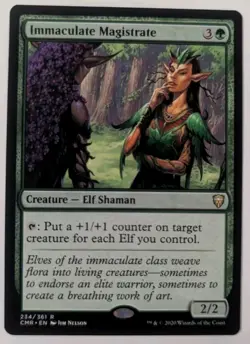Immaculate Magistrate, Commander Legends, Magic The Gathering, MTG - Image 1