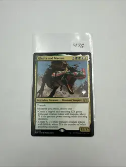 Ghalta And Mavren Non-Foil *PROMO* MTG MOM MT/NM PW Stamp Comb Ship -TCGshowcase - Image 1