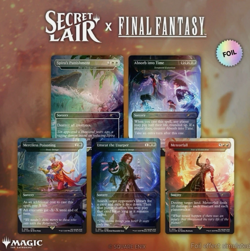 MTG Magic Final Fantasy Secret Lair Game Over Set English FOIL - Image 2