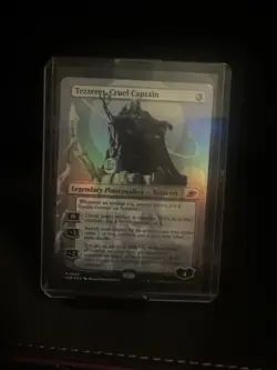 Tezzeret, Cruel Captain (Borderless) Edge of Eternities Foil #0287 NM - Image 1