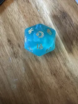 Magic the Gathering D20 Spindown Oversized Dice Lorwyn Eclipsed - Image 1