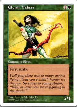 Elvish Archers R Fifth Edition NM - Image 1