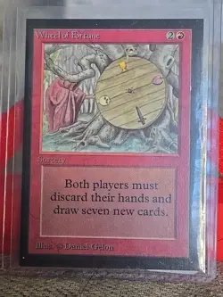 MTG Magic the Gathering Collector's Edition 1993 Wheel of Fortune Near Mint NM - Image 1