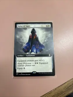 Robe of Stars (Extended Art) Commander: Adventures in the Forgotten Realms MTG - Image 1