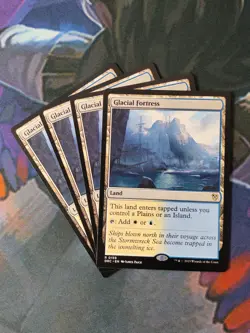 Glacial Fortress x 4 | 7% Off 2+ | Aetherdrift | NM | MTG - Image 1