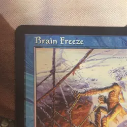 Magic MTG Scourge FOIL Brain Freeze NEAR MINT NM - Image 3