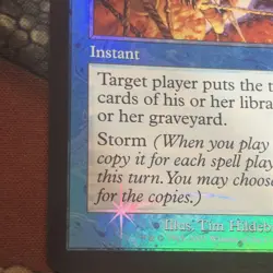 Magic MTG Scourge FOIL Brain Freeze NEAR MINT NM - Image 4