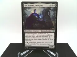 Syr Konrad, the Grim 0158 Commander: Duskmourn: House of Horror DSC MTG Magic - Image 1