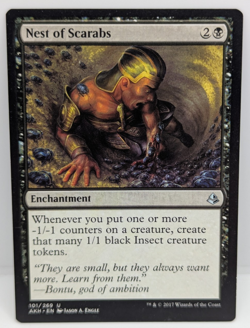 Nest of Scarabs Amonkhet Regular NM MTG - Image 1