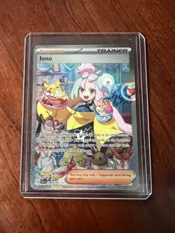 Pokemon TCG Iono Scarlet & Violet - Paldea Evolved 269/193 Holo Special... - Image 1