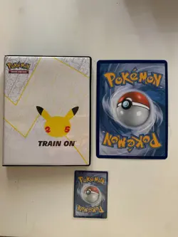 Eternatus VMAX PROMO + CELEBRATIONS JUMBO / OVERSIZE BINDER - POKEMON TCG - Image 2